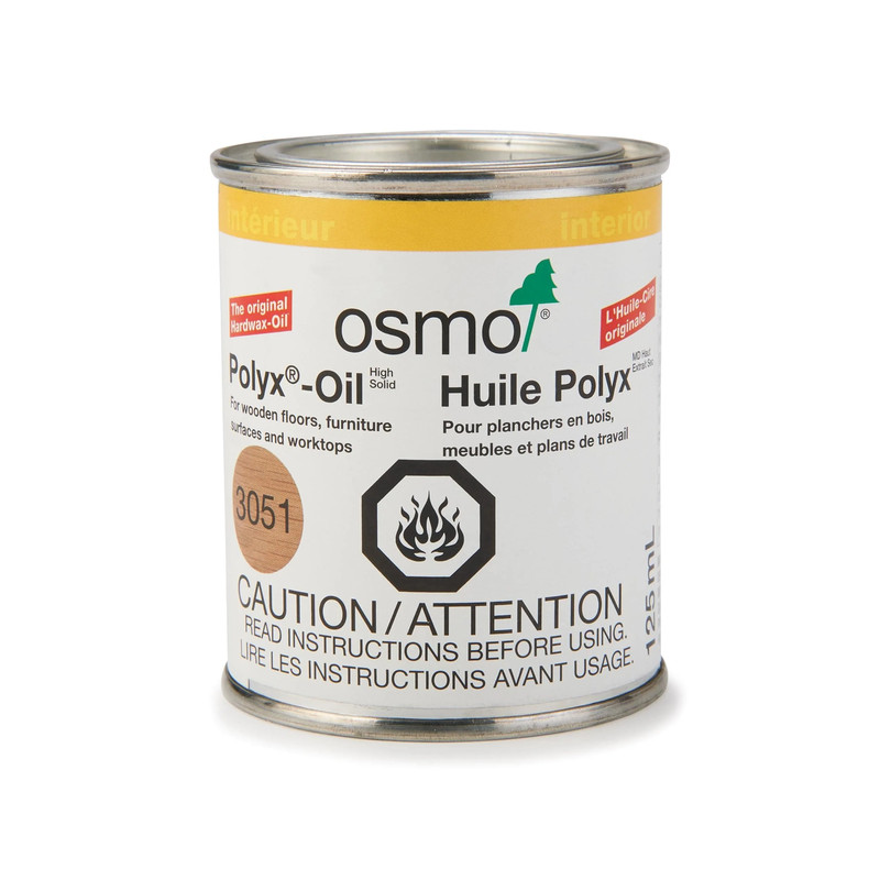 Polyx-Oil - Solvent Based - Finish Color:Raw - Sheen:Matte - Size:0.125 Liter